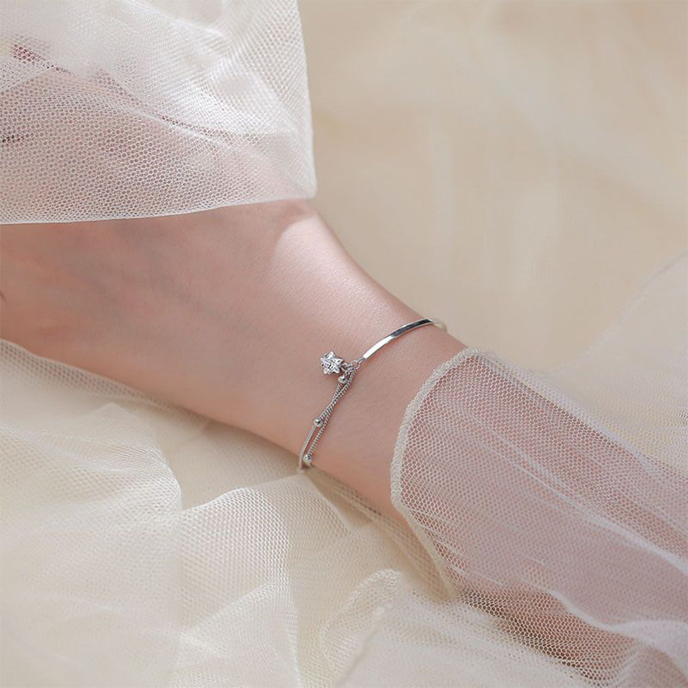 Zircon Star Bracelet