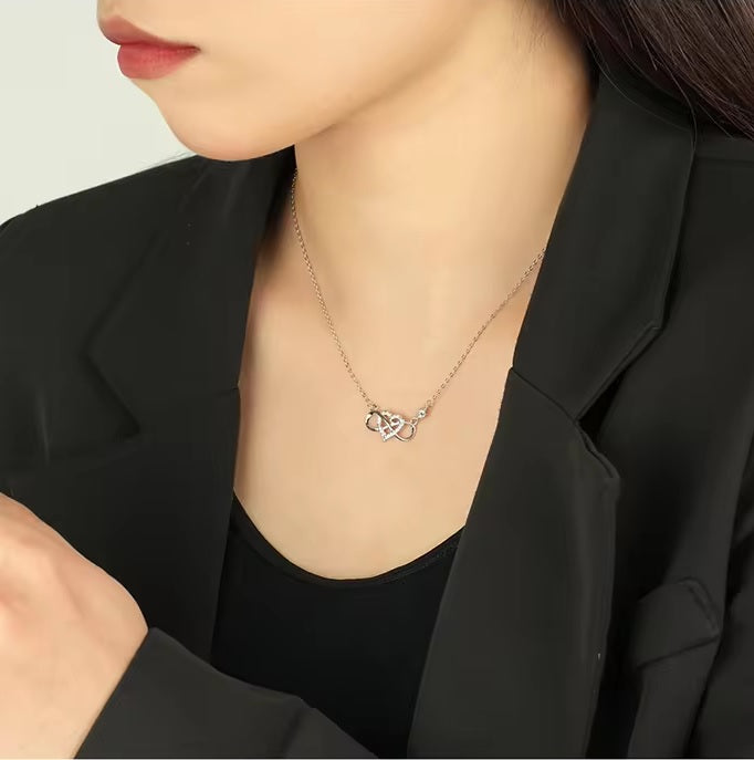 Infinity Heart Love Necklace