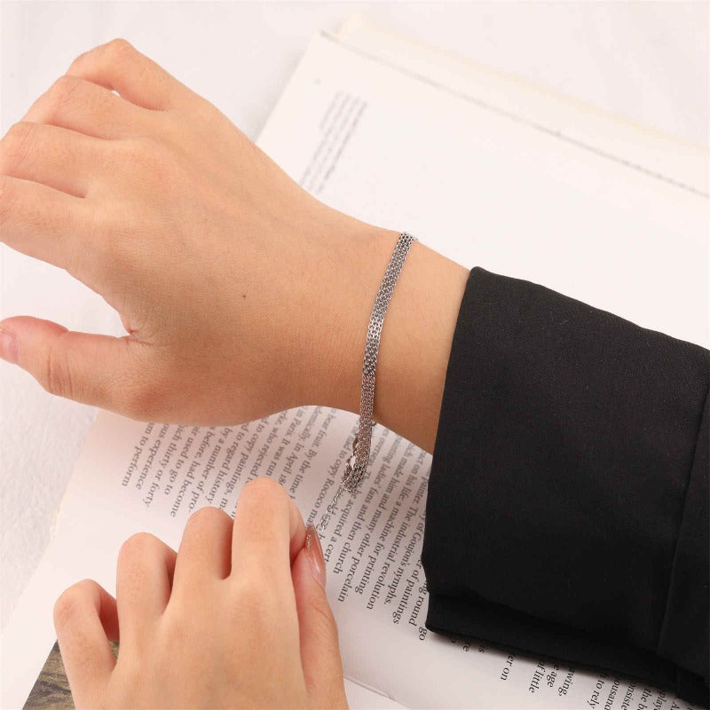 Flat Openwork Bracelet