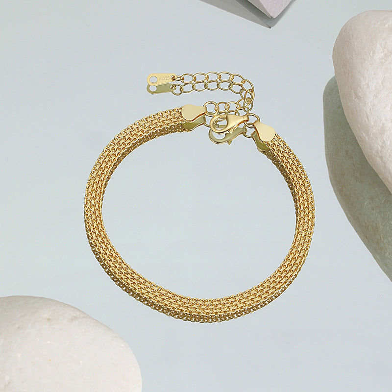 Flat Openwork Bracelet