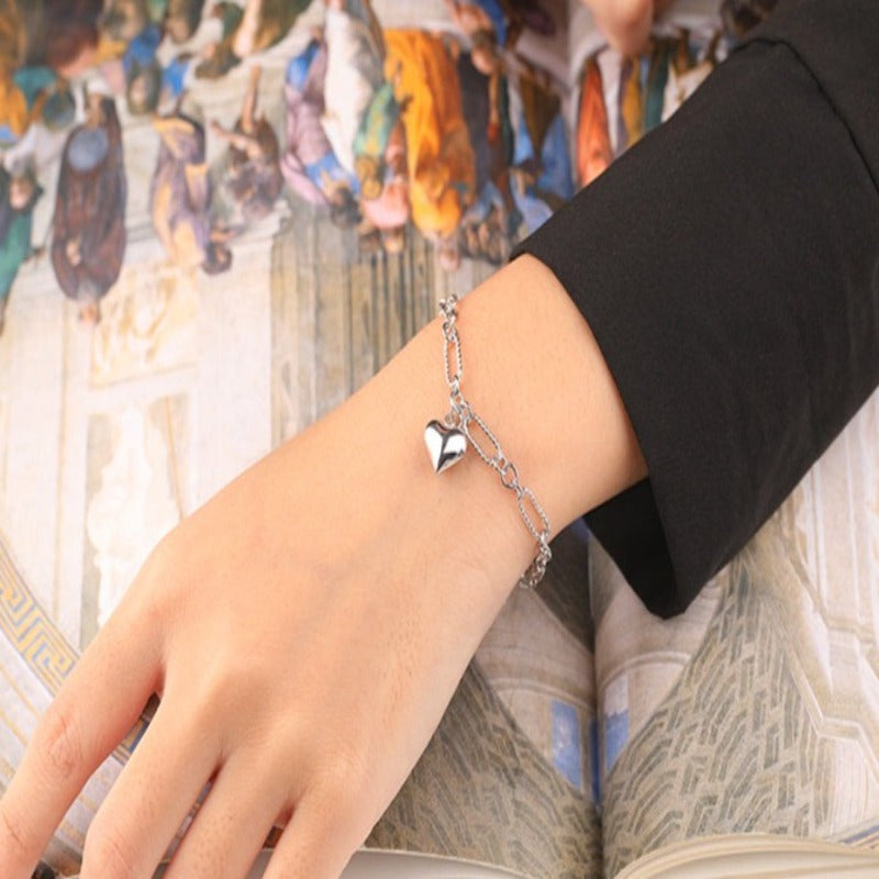 Love Heart Chain Bracelet