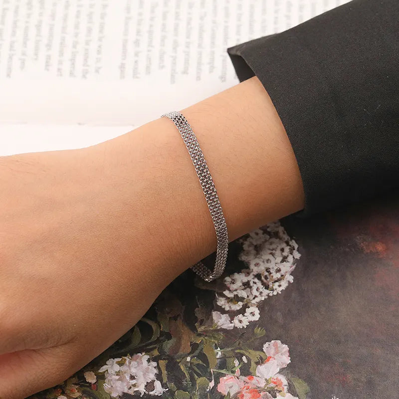 Flat Openwork Bracelet