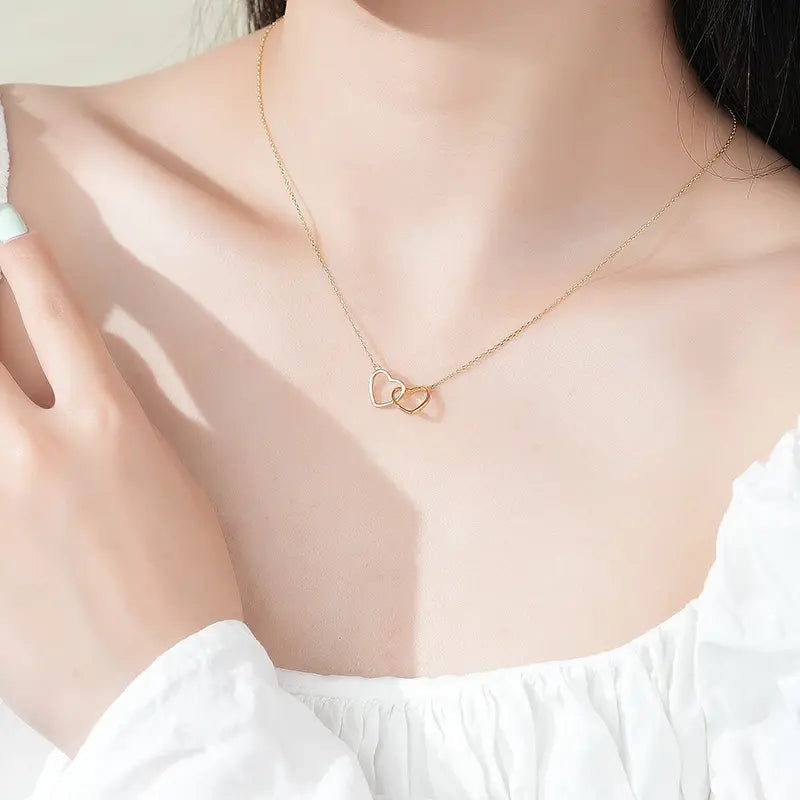 Interlocking Heart Necklace