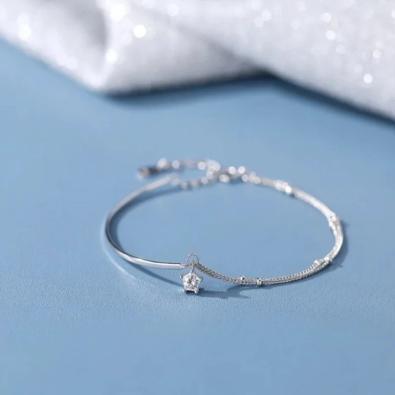 Zircon Star Bracelet