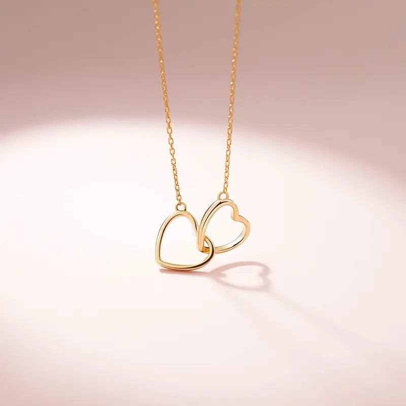 Interlocking Heart Necklace