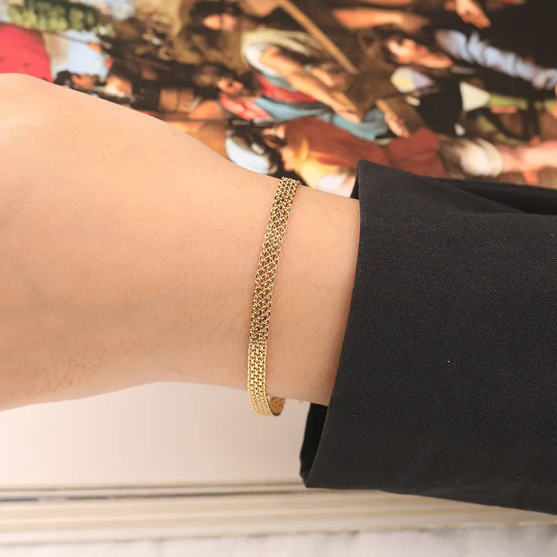 Flat Openwork Bracelet