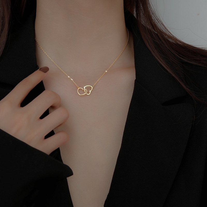 Interlocking Heart Necklace