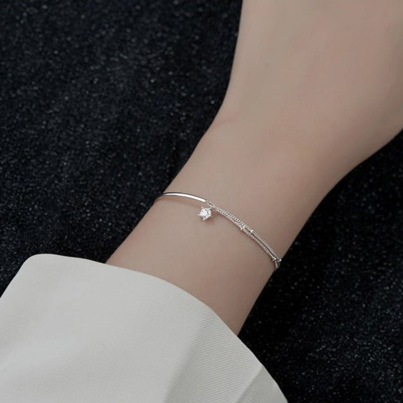 Zircon Star Bracelet