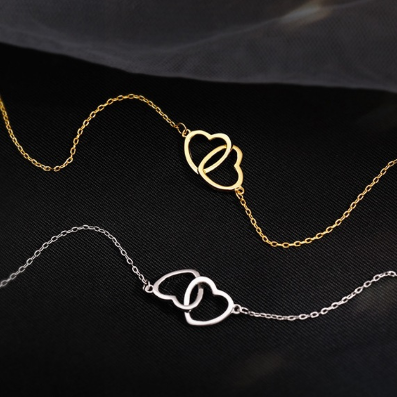 Interlocking Heart Necklace