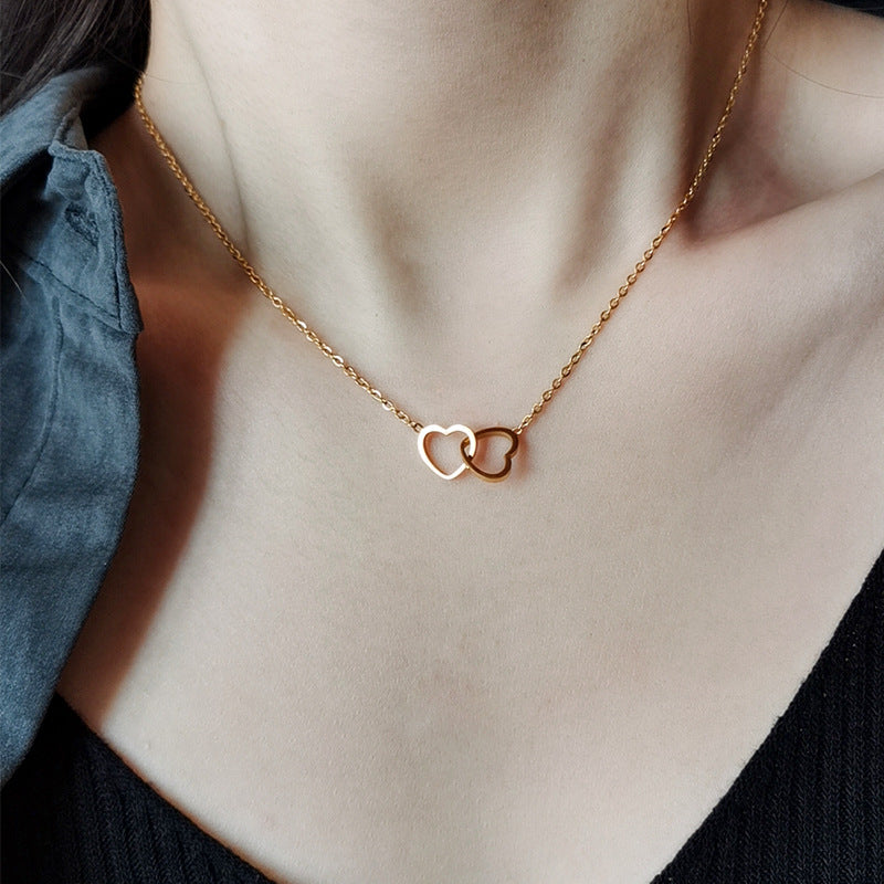 Interlocking Heart Necklace