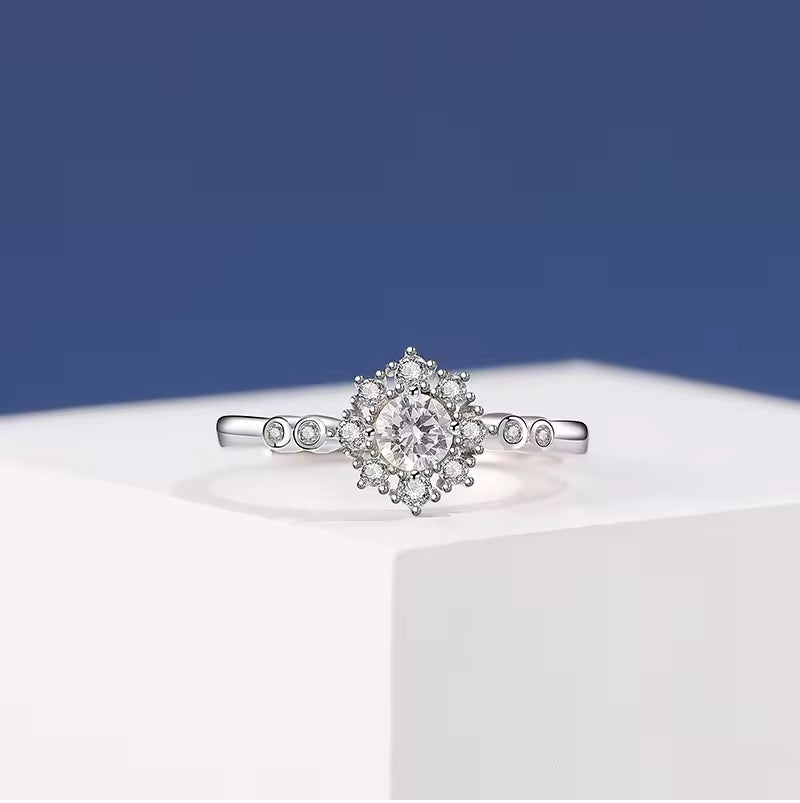 Circle Zircon Ring