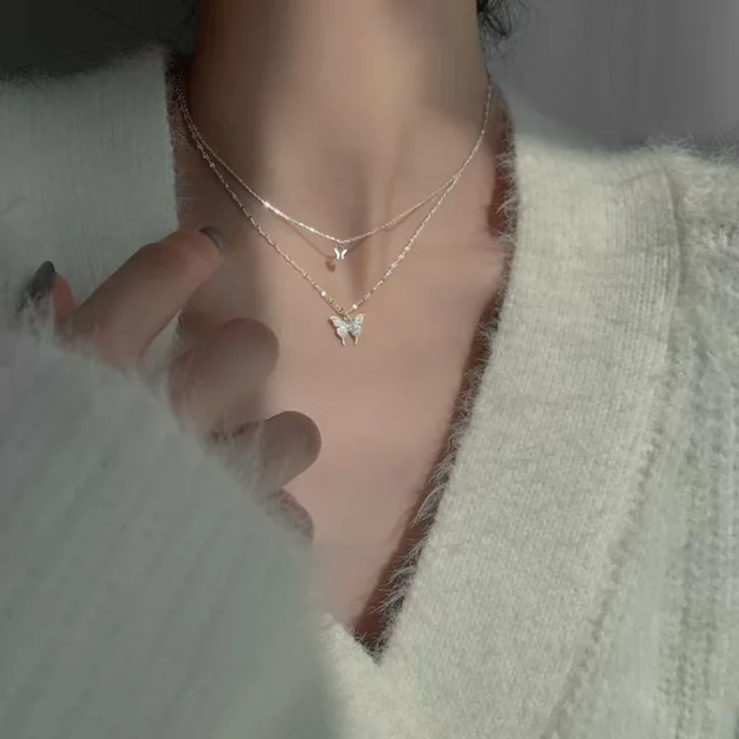 The Butterflies Necklace
