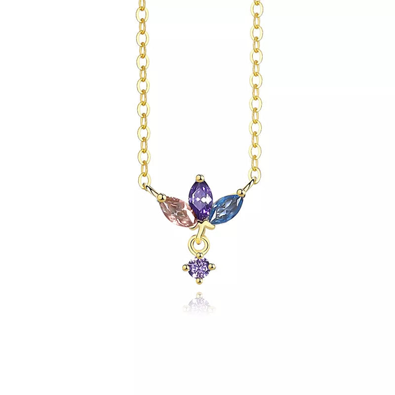 The Crown Necklace - Crown Olive