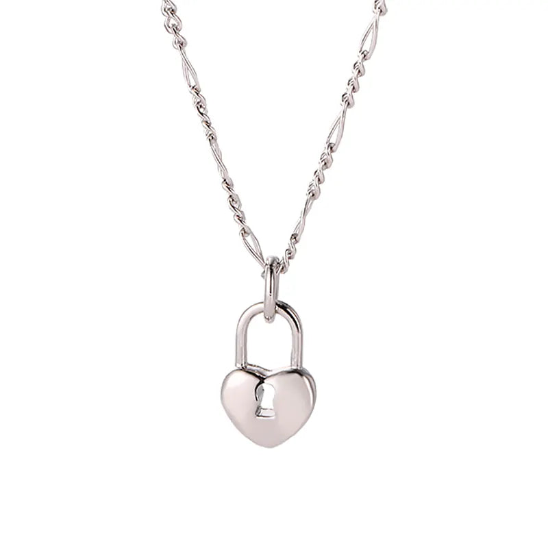 Heart Lock Necklace
