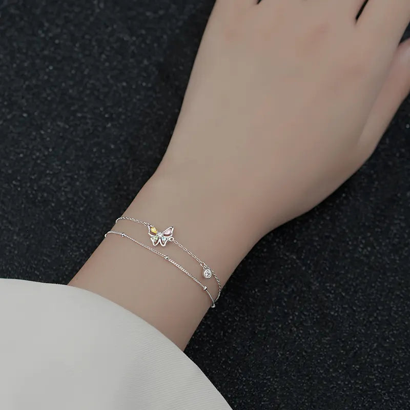 Colorful Butterfly Bracelet
