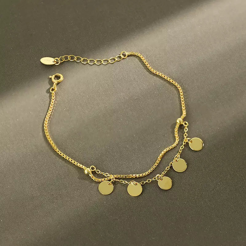 The Five Circles Bracelet - Crown Olive