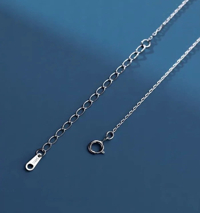 Moonstone Heart Necklace