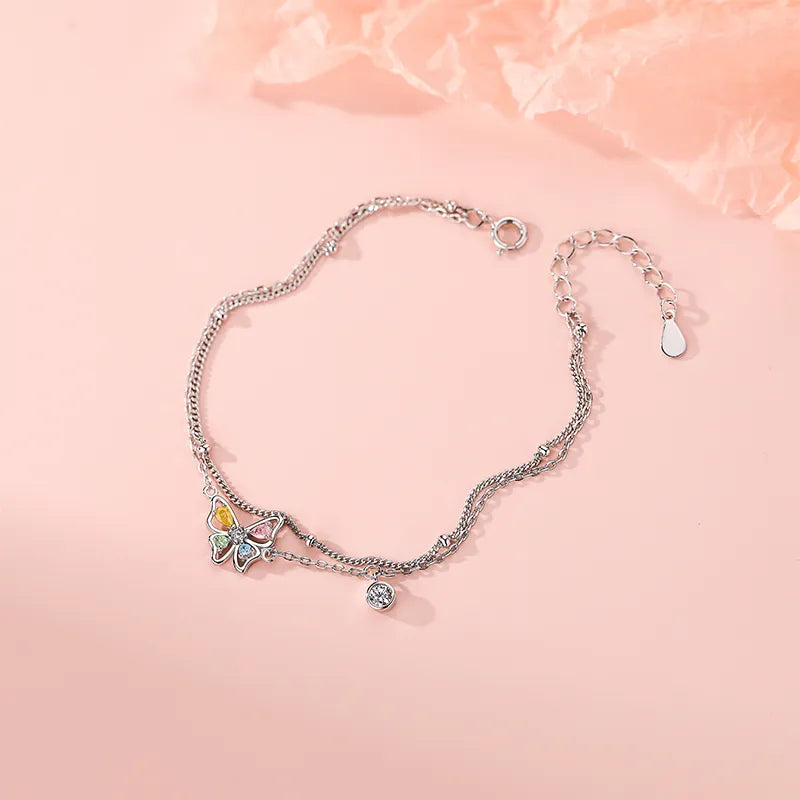Colorful Butterfly Bracelet