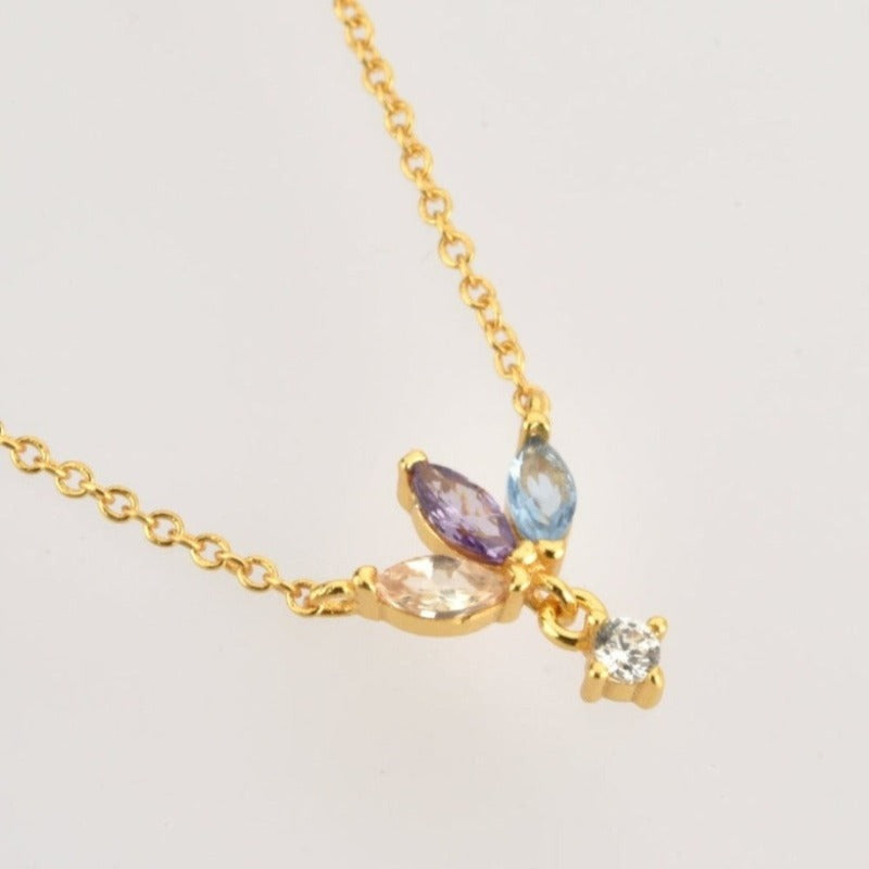 The Crown Necklace - Crown Olive