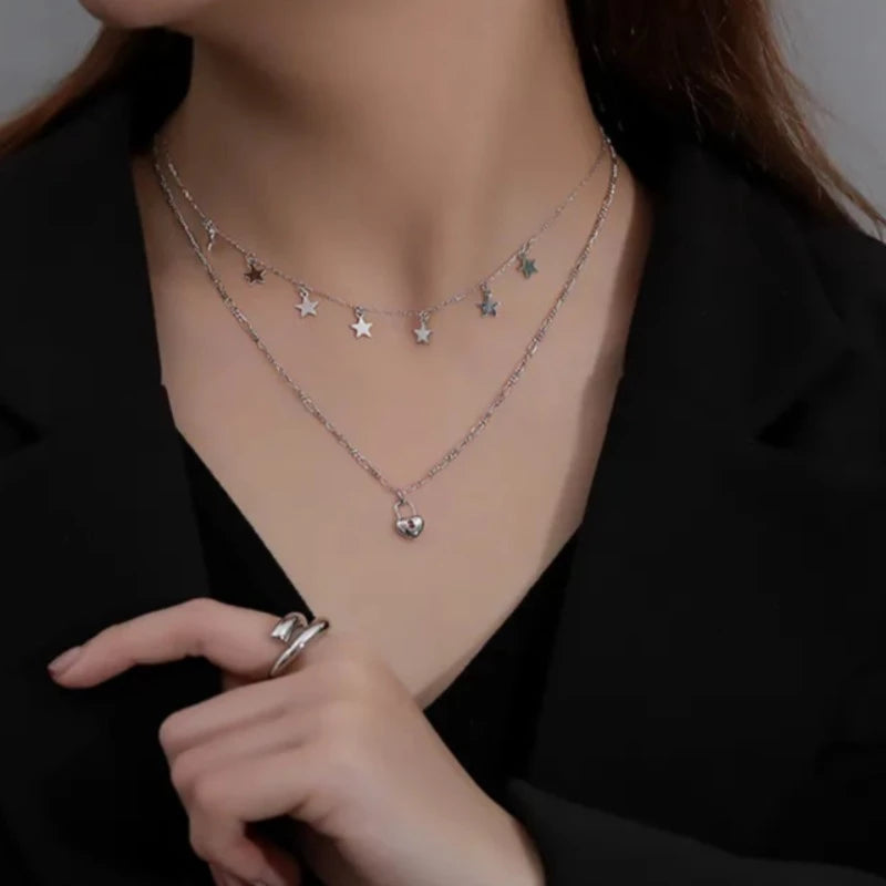 Heart Lock Necklace