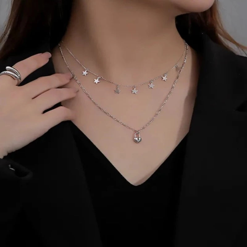 Heart Lock Necklace