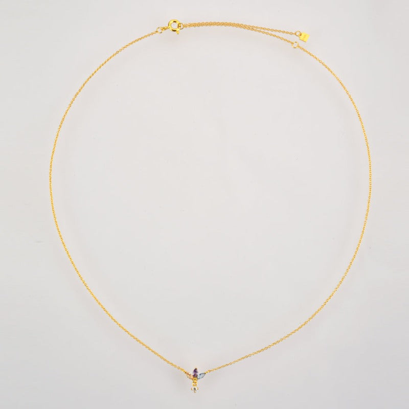 The Crown Necklace - Crown Olive