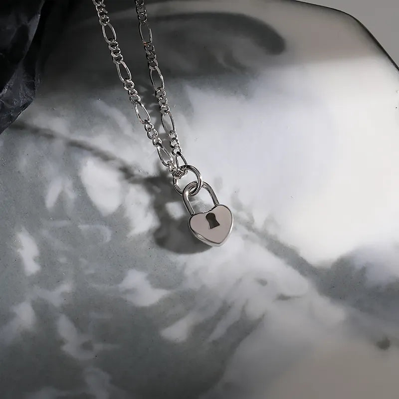 Heart Lock Necklace