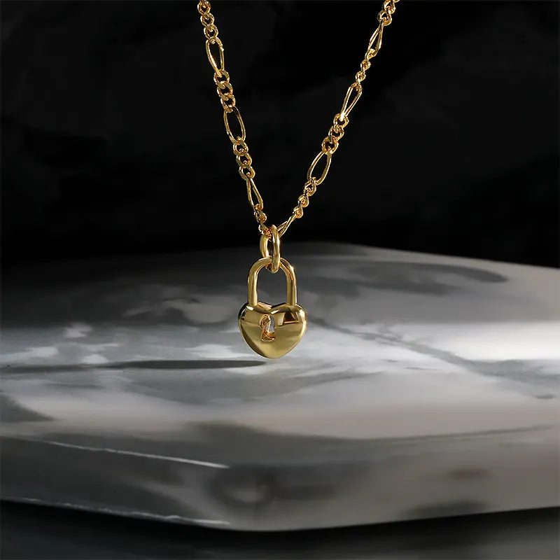 Heart Lock Necklace