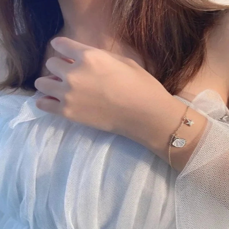 Starfish and Shell Bracelet