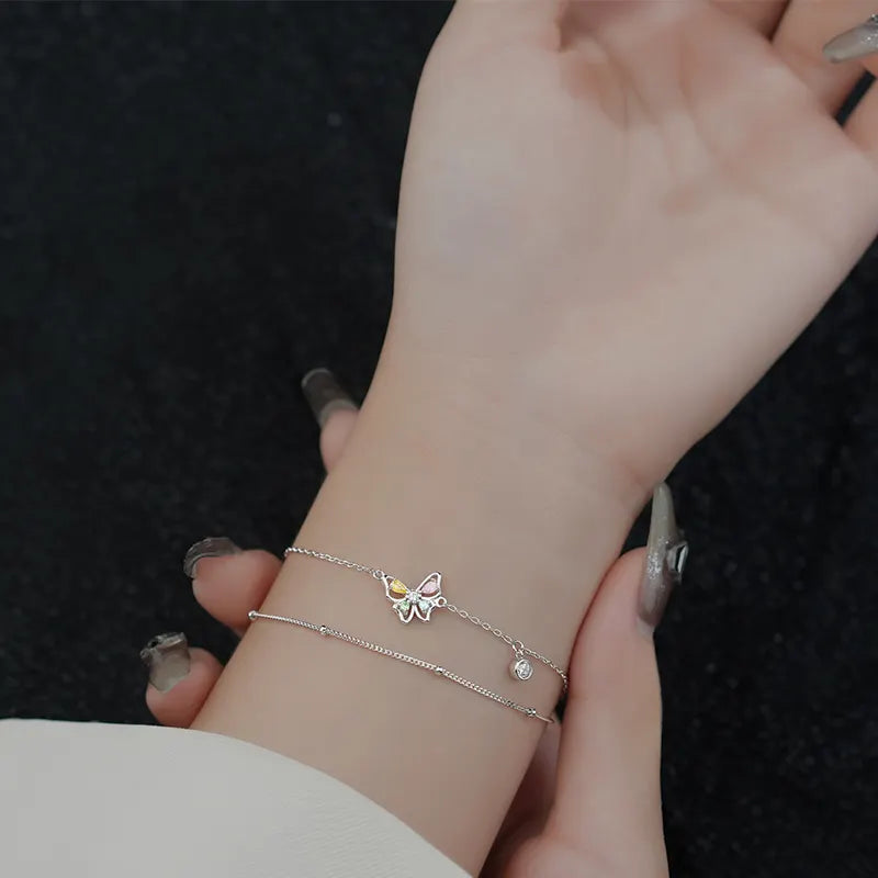 Colorful Butterfly Bracelet