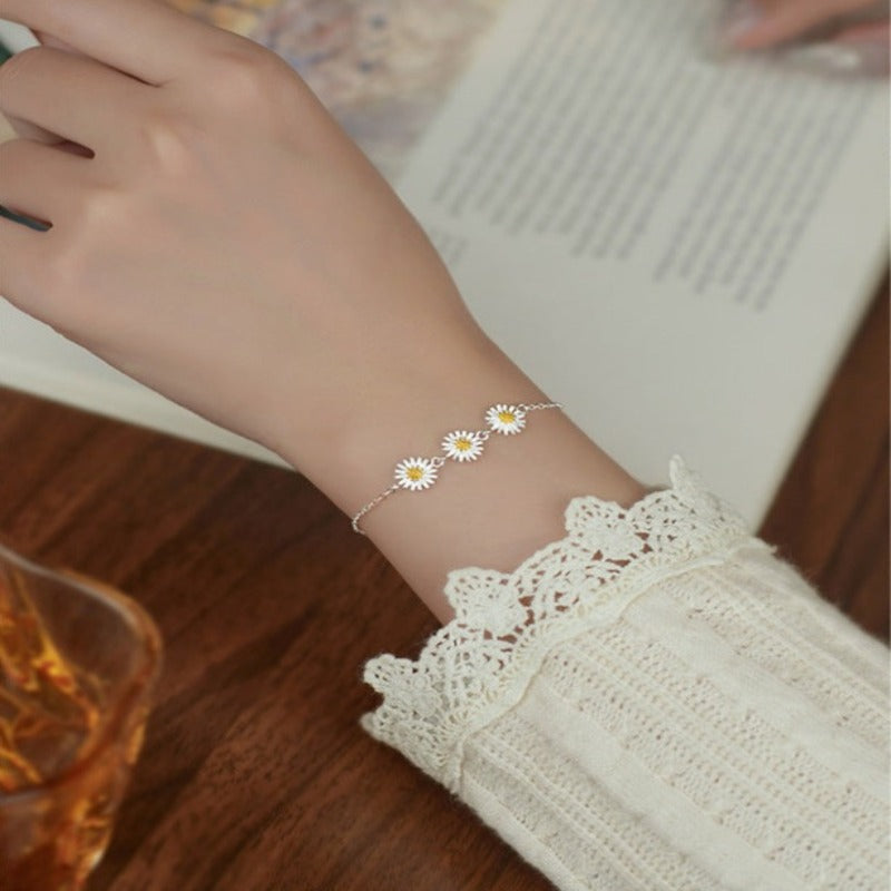 Three Flowers Bracelet