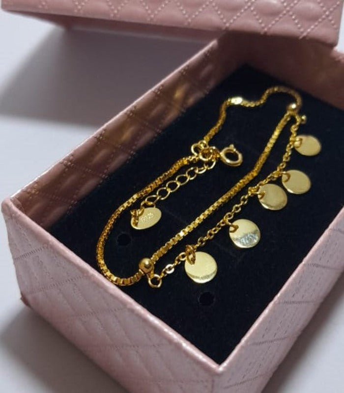 The Five Circles Bracelet - Crown Olive