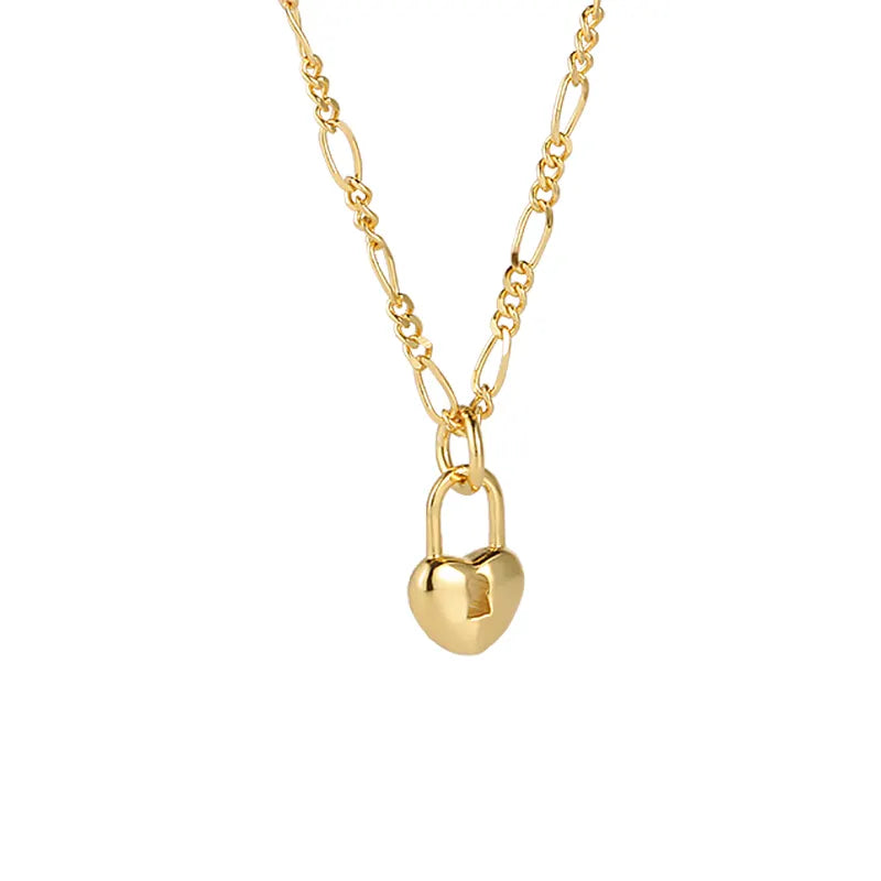 Heart Lock Necklace