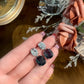 Square Blue Earrings