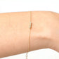 Triple Beads Bracelet - Crown Olive