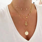 The Snake Necklace - Crown Olive