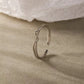 Twining Ribbon Ring - Crown Olive