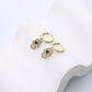 The Hand Earrings - Crown Olive
