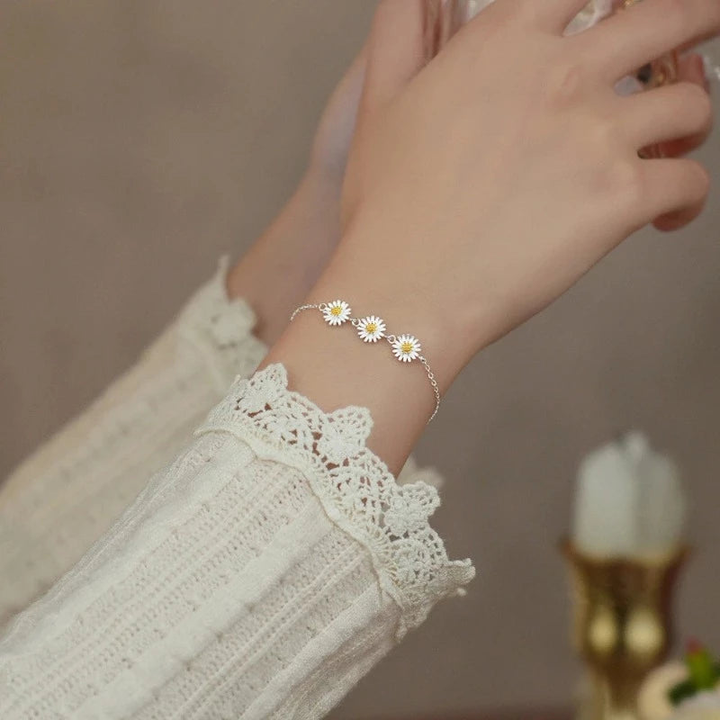 Three Flowers Bracelet