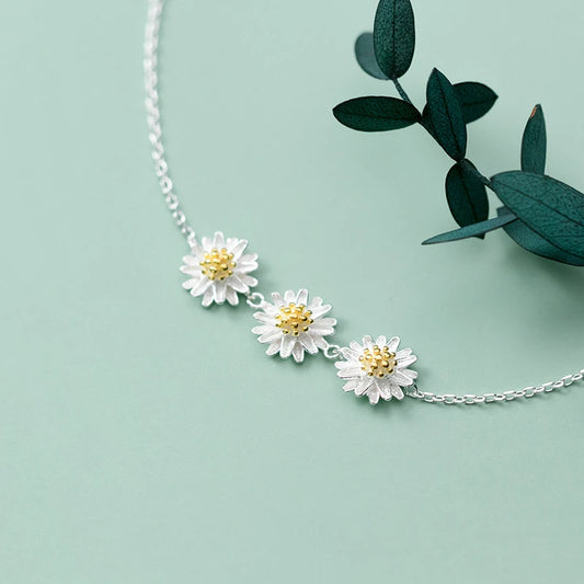 Three Flowers Bracelet