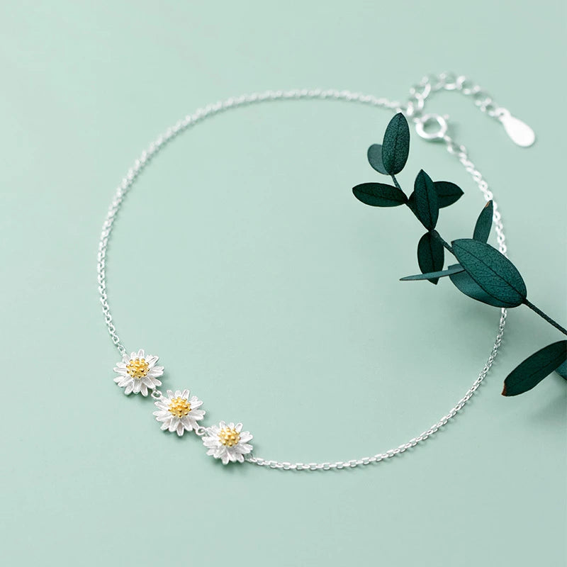 Three Flowers Bracelet