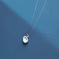 Moonstone Heart  Necklace