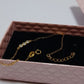Triple Beads Bracelet - Crown Olive